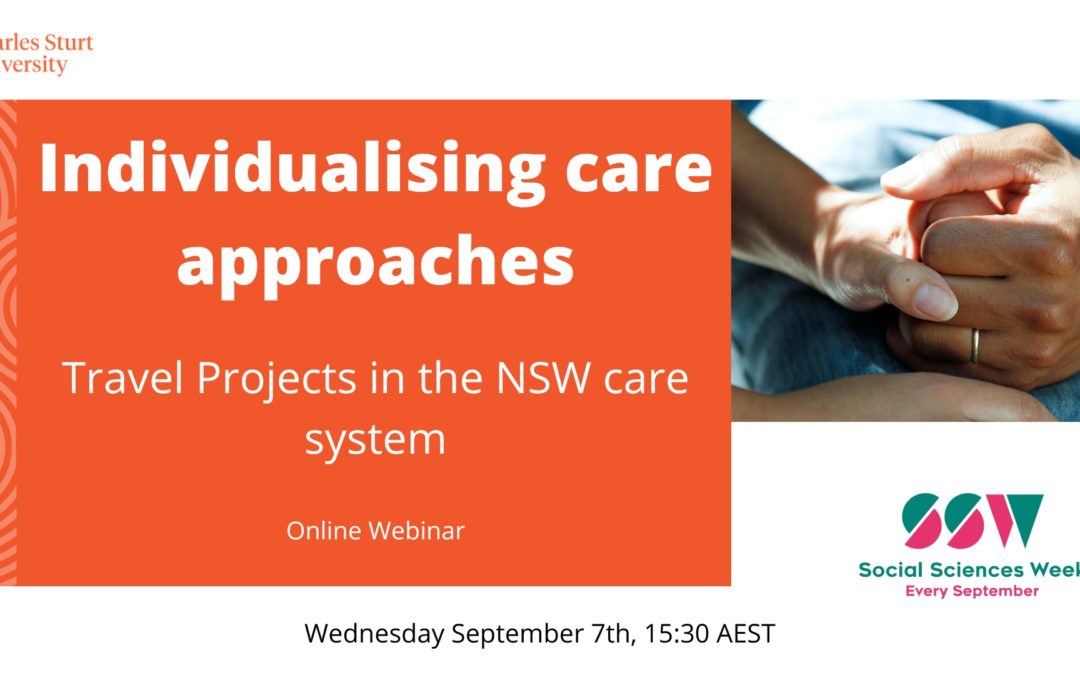 Individualising Care Approaches – Travel Projects in the NSW care system