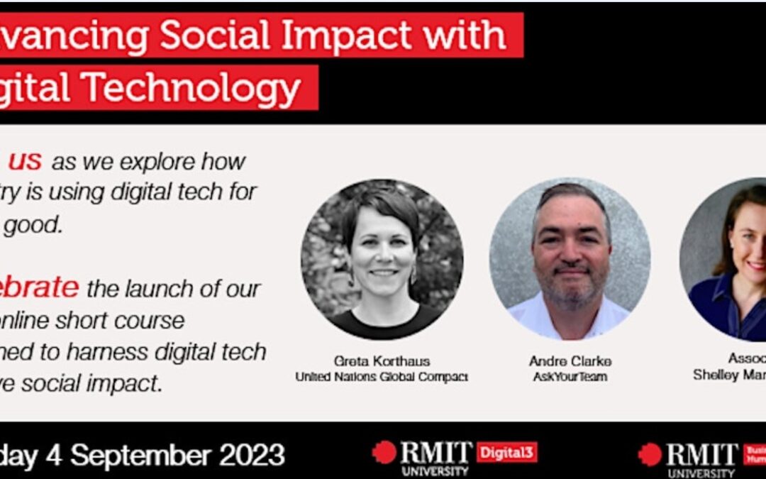 Advancing Social Impact with Digital Technology