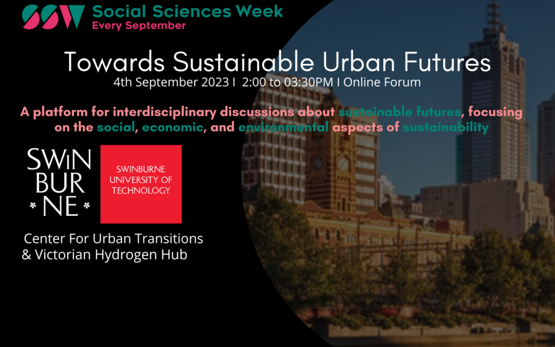 Towards Sustainable Urban Futures