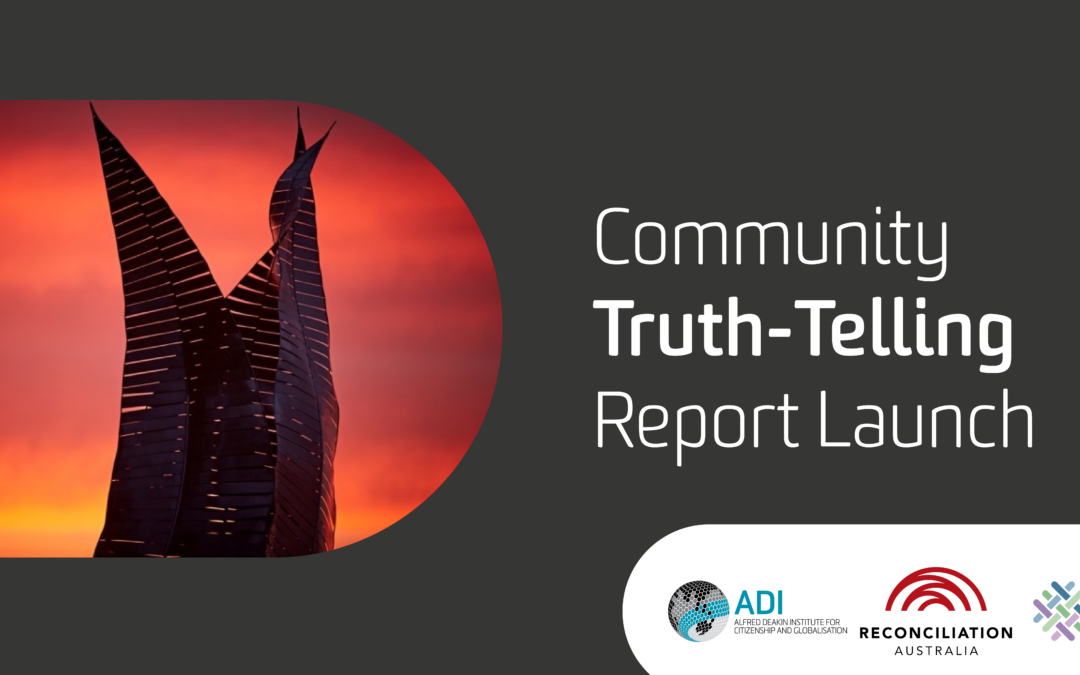 Community truth-telling: Report Launch