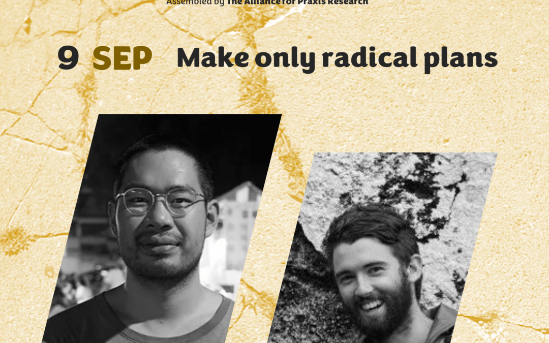 Make only radical plans – 2023 Spring Encounters: with(in) place