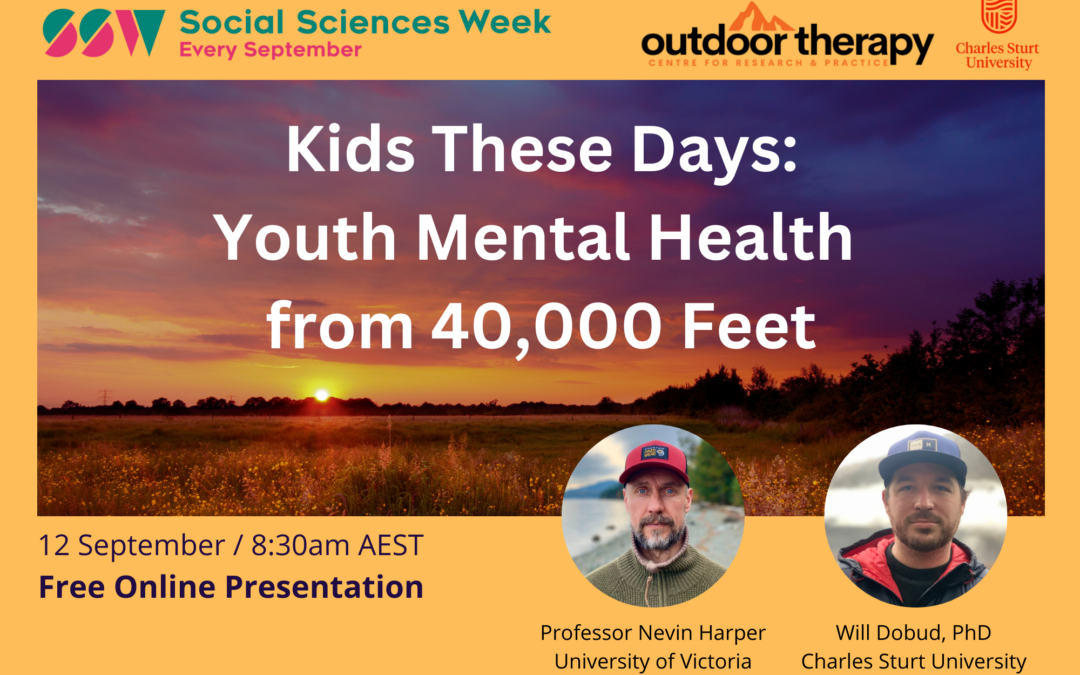 Kids These Days: Youth Mental Health from 40,000 Feet