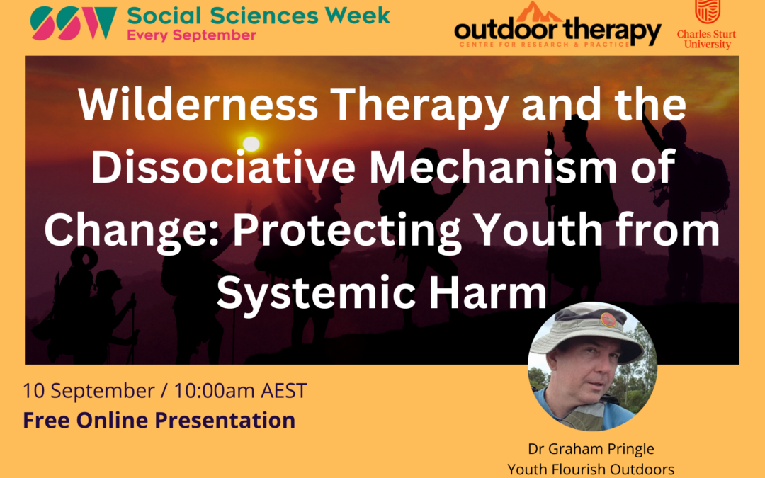 Wilderness Therapy and the Dissociative Mechanism of Change: Protecting Youth from Systemic Harm