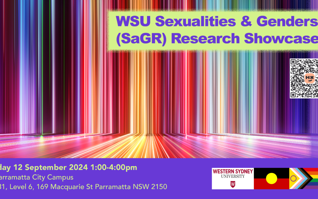 Sexualities and Genders Research (SaGR) Showcase