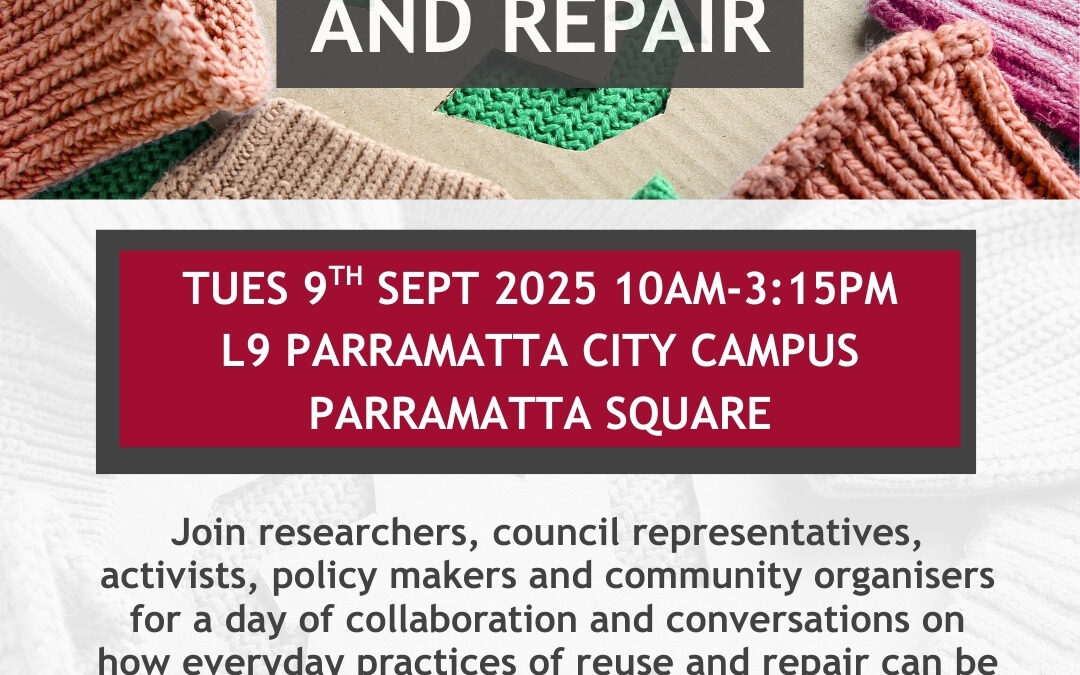 Climate Justice Through Reuse and Repair