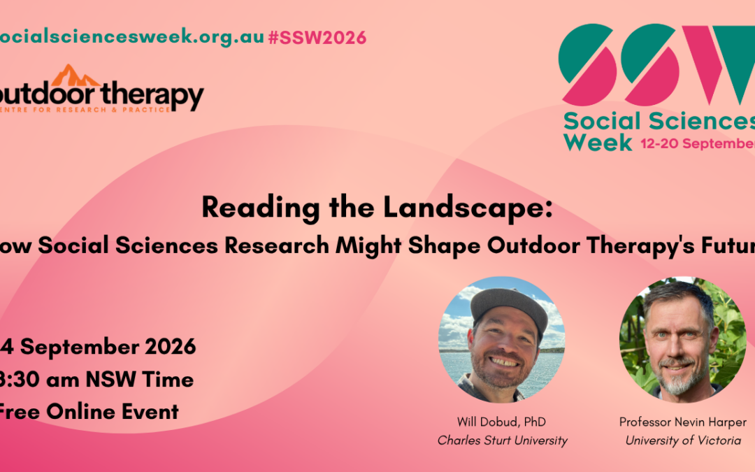 Reading the Landscape: How Social Sciences Research Might Shape Outdoor Therapy’s Future