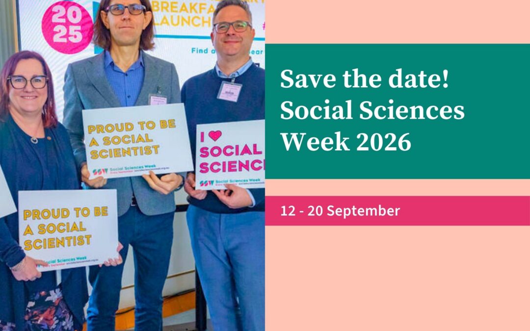 Save the date: Social Sciences Week 2026